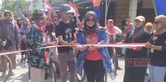 Diah Eva Subadra Buka Event Sepeda Santai di Kadilanggon