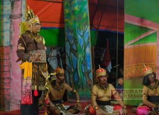 Perankan Prabu Kresno, Andang Ajak Warga Lestarikan Seni Wayang Orang