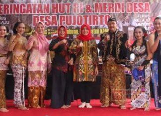 Ristawati Ikut Meriahkan Tradisi Merdi Desa di Pujotirto