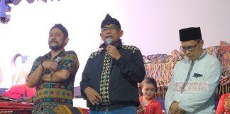 Hadiri Gelaran Wayang, Hengky dan Andang Ajak Jaga Kesenian