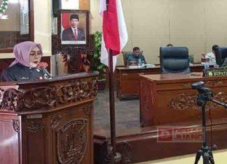 Hadiri Rapat Paripurna, Sri Sumarni Jelaskan RAPBD 2023