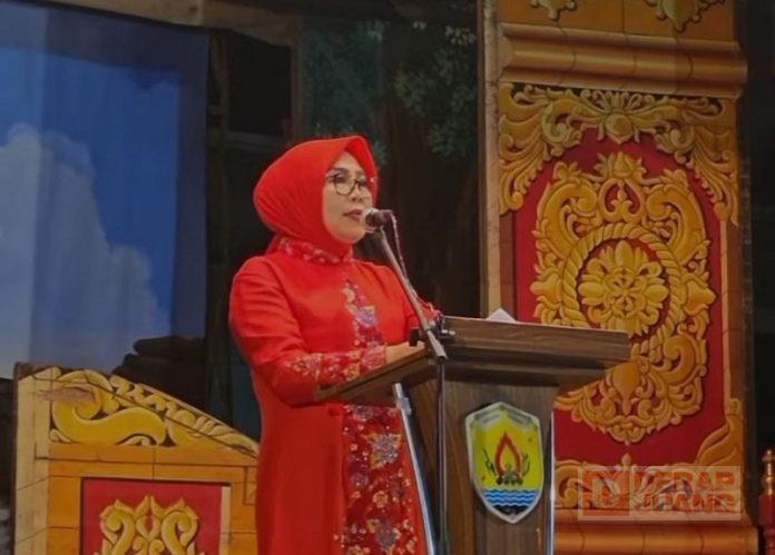Hadiri Gelaran Ketoprak, Sri Sumarni Ajak Cintai Budaya Lokal