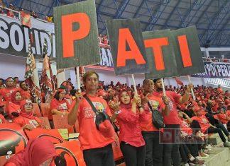 Apel Siaga, 800 Kader Banteng Pati Ikut Merahkan Stadion Jati Diri