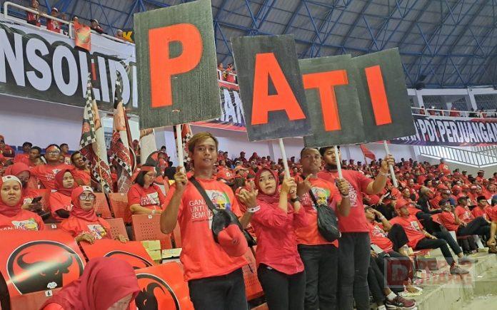 Apel Siaga, 800 Kader Banteng Pati Ikut Merahkan Stadion Jati Diri