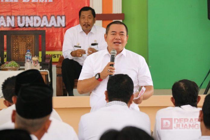 Masan Ajak Aparatur Desa Bijak Dalam Pemilu