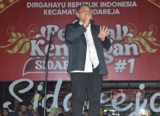 Taufik Hadiri Festival Kentongan dalam Momen Semarak HUT RI