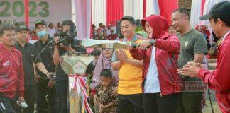 Sri Mulyani Buka Pornas MTA 2023 di Stadion Trikoyo Klaten