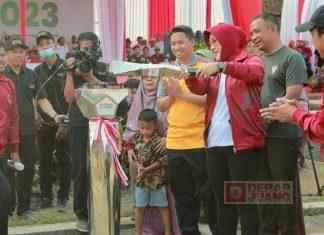 Sri Mulyani Buka Pornas MTA 2023 di Stadion Trikoyo Klaten