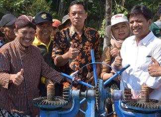 Afif Ikuti Tasyakuran Pembangunan Saluran Irigasi di Lempong