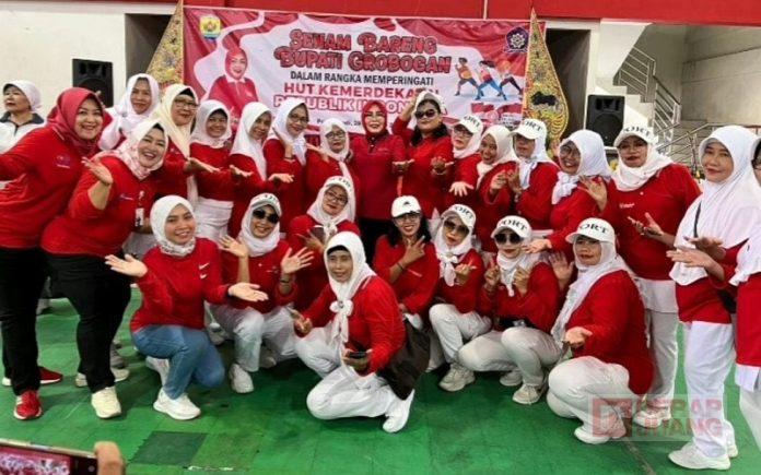 Senam Bersama Forkopimda, Sri Sumarni Harap Sinergitas Antar OPD