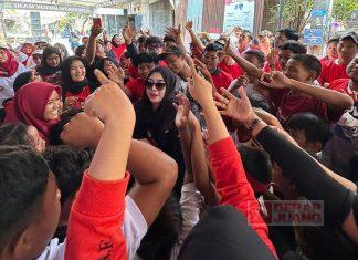 Ratna Dewanti Ajak Warga Serenan Turut Sukseskan Pemilu 2024