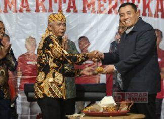 Taufik Hadiri Malam Resespi HUT RI di Kelurahan Cilacap