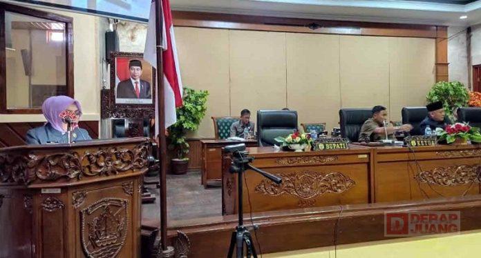 Sri Sumarni Jelaskan Pandangan Umum Ranperda Perubahan APBD 2023
