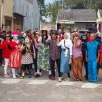 Puncak HUT RI, Bonar Meriahkan Jalan Sehat Bersama Warga Sekitar