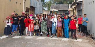 Puncak HUT RI, Bonar Meriahkan Jalan Sehat Bersama Warga Sekitar