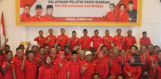 BSPN Brebes Adakan Pelatihan Pelatih Saksi di Kantor DPC PDI Perjuangan Kabupaten Brebes