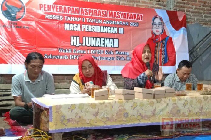 Gelar Reses, Hj. Junaenah Serap Keluhan Para Pelaku UMKM