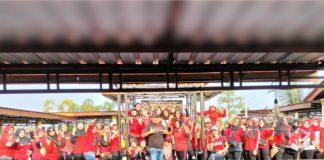 Mbah Giman Bersama Tim Pasukan SICITA Demak Kota Bergerak Bersama