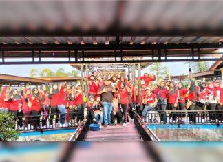 Mbah Giman Bersama Tim Pasukan SICITA Demak Kota Bergerak Bersama