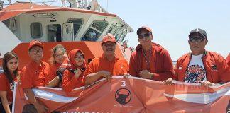 PDI Perjuangan Kendal Lepas RSA Laksamana Malahayati Tuk Lanjutkan Misi Perjuangan