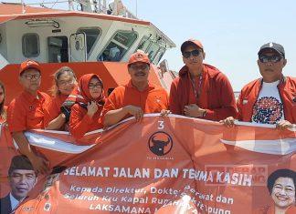 PDI Perjuangan Kendal Lepas RSA Laksamana Malahayati Tuk Lanjutkan Misi Perjuangan