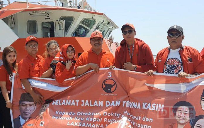 PDI Perjuangan Kendal Lepas RSA Laksamana Malahayati Tuk Lanjutkan Misi Perjuangan