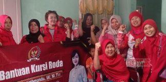 Eni Marheni Bagikan 3 Kursi Roda dari Mbak Casytha