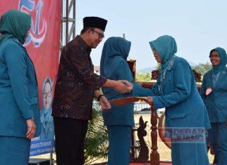 Husein Hadiri Acara Peringatan Hari Kesatuan Gerak PKK Ke-51