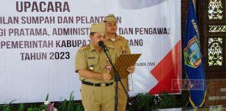 Ngesti Tekankan Semangat dan Disiplin Kalangan Pejabat Pemkab Semarang