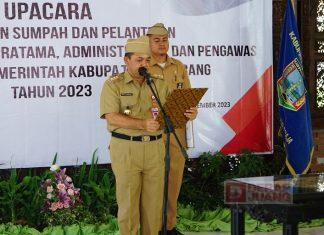 Ngesti Tekankan Semangat dan Disiplin Kalangan Pejabat Pemkab Semarang