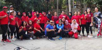 Nugroho Gelar Senam SICITA Bersama Ibu-ibu Desa Jatipohon