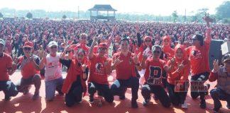 1.920 Perempuan Karanglewas Ikuti Parade Senam Sicita