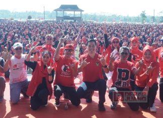 1.920 Perempuan Karanglewas Ikuti Parade Senam Sicita