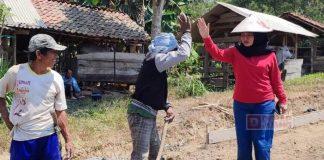 Nike Yunita Tinjau Langsung Pembangunan Jalan di Bunter