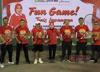 Ikuti Fun Game, Sri Sumarni Ingin Tingkatkan Sinergitas Forkopimda Grobogan