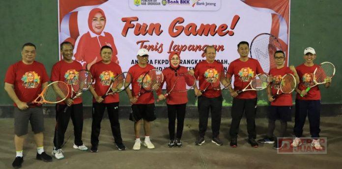 Ikuti Fun Game, Sri Sumarni Ingin Tingkatkan Sinergitas Forkopimda Grobogan