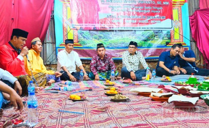 Andang dan Arief Hadiri 'Selametan' Jalan Baru Desa Bangsri