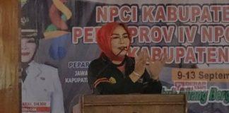 Lepas Kontingen NPCI, Sri Sumarni Harap Para Atlet Junjung Sportivitas