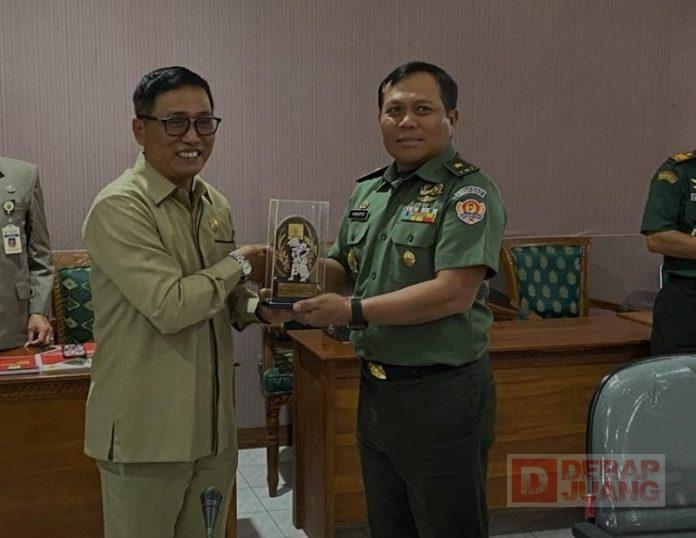 Agus Siswanto Terima Kunjungan Pasis Dikreg LXIII Seskoad TA 2023