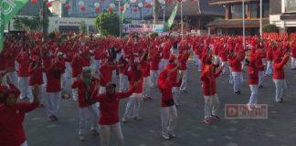 Dance dan Bagas Gelar Senam SICITA, Peringati HAORNAS