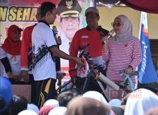 Bu Tiwi Ajak Masyarakat Terus Perhatikan Aspek Kesehatan