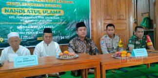 Musafak Harap Pengurus Baru MWCNU Penawangan Jalankan Tugas Dengan Amanah