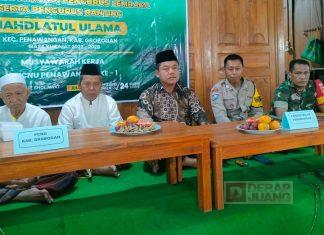 Musafak Harap Pengurus Baru MWCNU Penawangan Jalankan Tugas Dengan Amanah