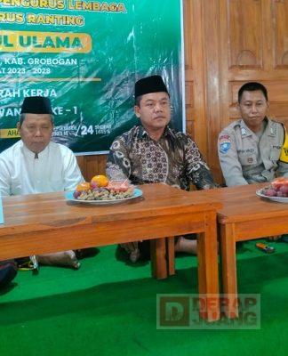 Musafak Harap Pengurus Baru MWCNU Penawangan Jalankan Tugas Dengan Amanah