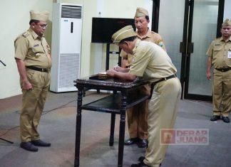 Ngesti Nugraha Ingatkan Tiga Pejabat Pengawas Pentingnya Disiplin