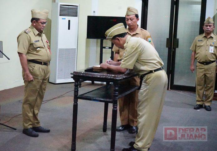 Ngesti Nugraha Ingatkan Tiga Pejabat Pengawas Pentingnya Disiplin