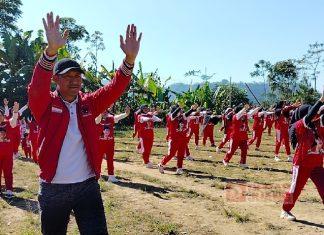 PAC Karangkobar Gelar Senam Sicita Bersama di Krandegan