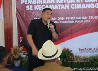 Taufik Ajak Ketua RT/RW Gencarkan Program Cegah Stunting