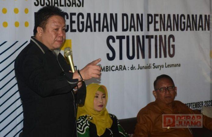 Cegah Stunting, Dance Ishak Palit Tekankan Pentingnya Peran Serta Keluarga
