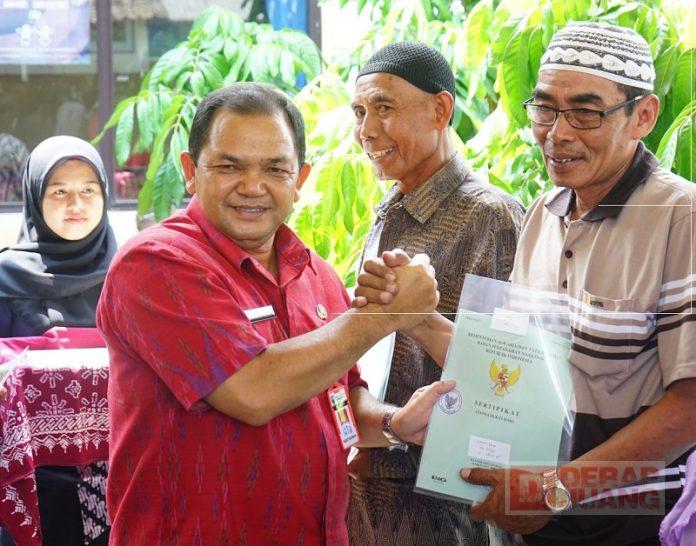 Ngesti Nugraha Apresiasi Keberhasilan Program PTSL Kabupaten Semarang